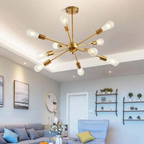 Contemporary LED Nordic Luster Creative Long Chandelier for Bedroom Living Dining Room Hotel Hallway Minimalism Ceiling Decor
