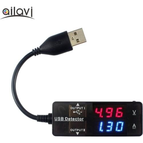 DC3.2-30V 3A USB Detector Voltmeter Ammeter Battery Capacity Monitor Charge for Phone/Ipad/Mobile Power Pack