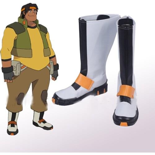 Voltron: Legendary Defender Hunk Cosplay Shoes Boots Superhero Halloween Carnival Party Costume Accessories