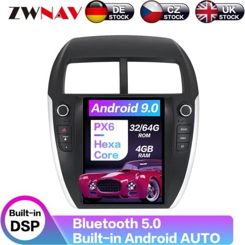 Xdcradio 10.4" Android 9.0 For Mitsubishi ASX Car Radio Automotivo Car DVD Multimedia Player Auto GPS Navigation 4G BT 2010-2014