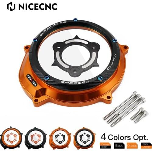 Inner Pressure Plate Ring Transparent Clutch Cover for LC8 engine for KTM 1290 Superduke R /GT Adventure R /T/S 1050 1090