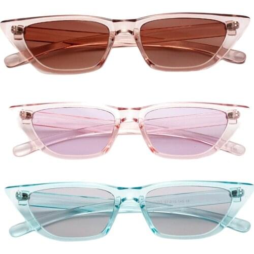 1 Pair Women Ladies Retro Style Cat Eye Sunglasses Tinted Lens Shades UV400 Glasses Feminino Oculos Classic Oversized Sunglasses