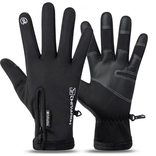 Winter Cycling Gloves Waterproof Windproof Thermal Warm Touchscreen Gloves Outdoor Sport Skiing Bike Bicycle Motorcycle Gloves