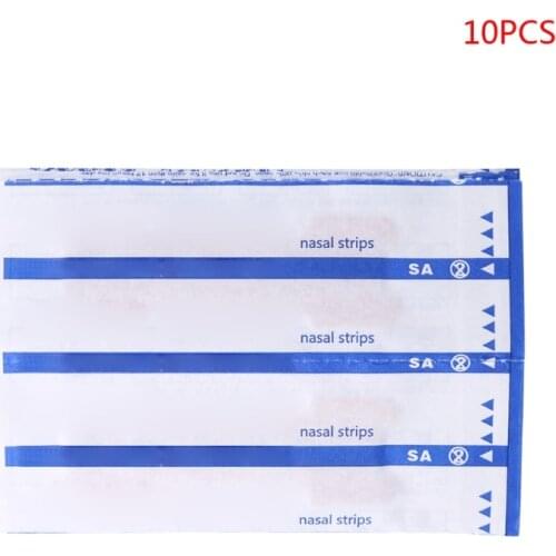 10Pcs/Pack Nasal Strip Anti Snoring Reduce Snoring Aid Device For Health Sleep S