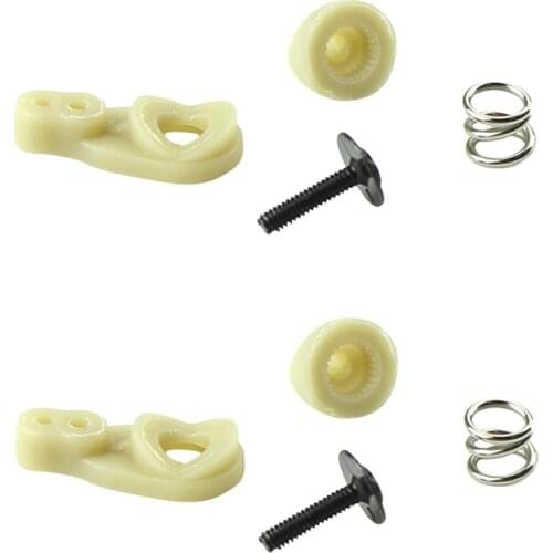 2Set Steering Servo Saver Buffer Swing Arm K989-27 for Wltoys K969 K979 K989 K999 P929 P939 1/28 RC Car Spare Parts