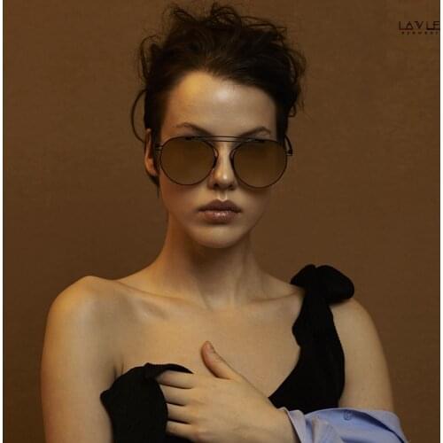 2018 Distinct Design Handmade High Quality Polarized SunglassesAnti-Reflective Sunglasses Women Pilot Men Sunglasses