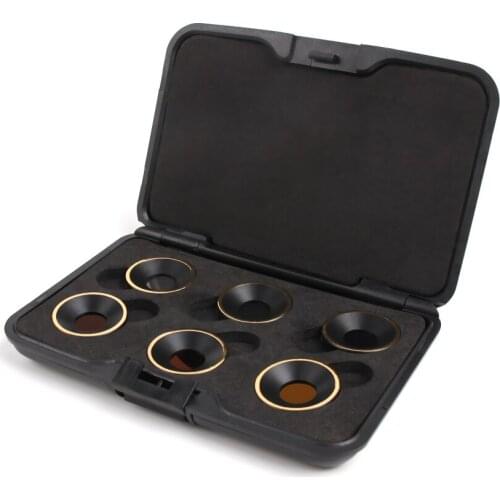 6pcs/set ND4 + ND8 + ND16 + ND32 + UV + CPL Lens Filter for Parrot ANAFI Drone Gimbal Camera Lens