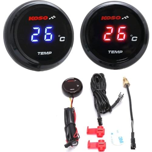 0~120 Degree Display Digital Motorcycle Water Temperature Gauge for Yamaha NMAX TMAX XMAX