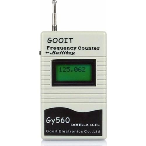 Mini GOOIT GY560 50Mhz - 2.4Ghz Handheld Frequency Counter for Two Way Radio UV-5R