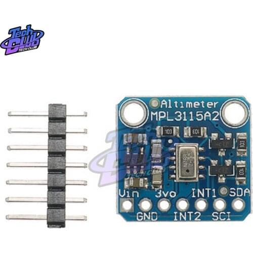 MPL3115A2 I2C Barometric Intelligent Temperature Pressure Measure Altitude Board Sensor Module V2.0 For Arduino Altimeter 5V
