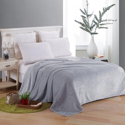 Coral Fleece soft winter blanket cover the bed throw sofa blanket warm 70x100cm small blankets portable travel blanket airplane