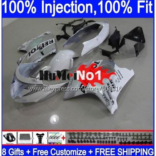 Blackbird For HONDA CBR 1100 XX CBR1100XX Repsol White 92MC.17 CBR1100XX 1996 1997 1998 1999 2000 2001 96 97 98 99 00 01 Fairing