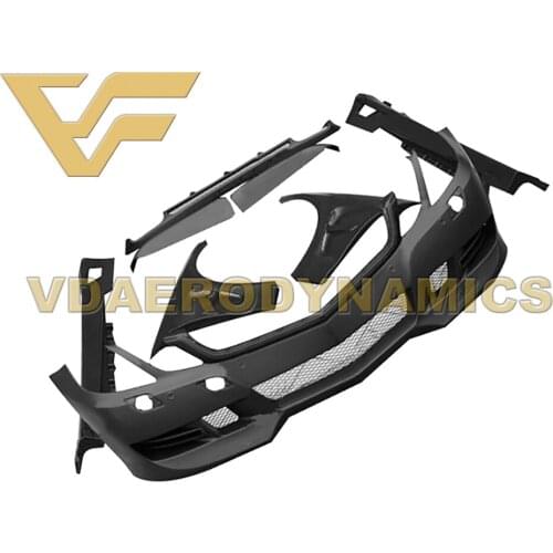 Suitable For 10-13 Benz W207 E200 E220 E250 E300 E350 Coupe 2Dr VAD-N Full Body Kit Front Rear Bumper Side Skirts Fenders