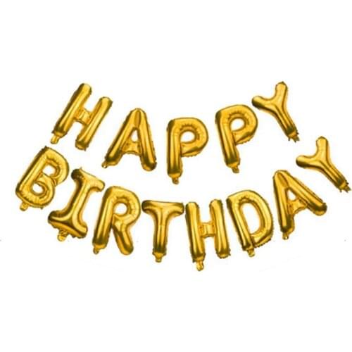 Happy Birthday Star Heart Latex Balloons Confetti Set Home Restaurant Party Decor