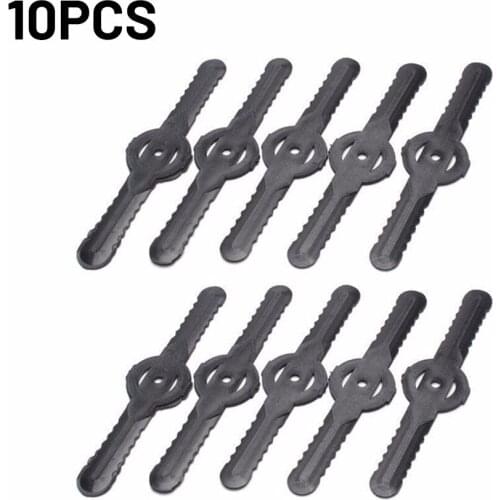 Multiple Plastic Blades Replacement For Garden Lawn Mowers Electric Grass Cutter Trimmer Garden Set Mower Battery Trimmers Blade