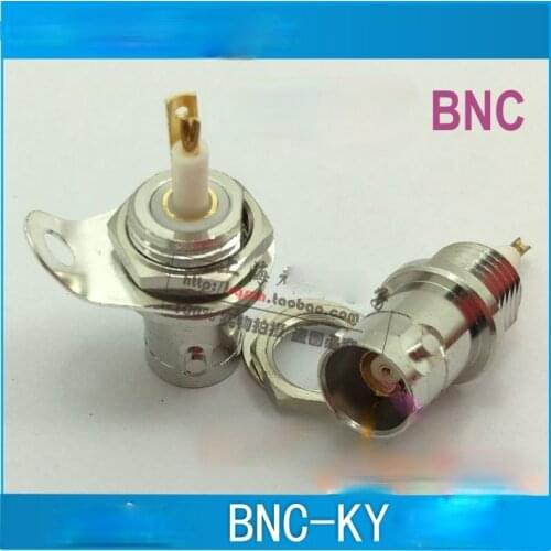Triax BNC BJ77 Three bayonets triaxial BNC socket KY Connect tri-coaxial triaxial cable 1553B total