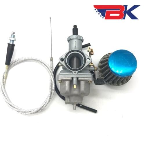Carburetor W/ Air Filter Throttle Cable For Honda XR200 XR 200R XR200R PZ30 Dirt Bike Carb