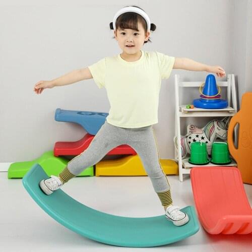 Smart board childrens table balance board wood vestibular emotion training equipment teaching aids a full set of household