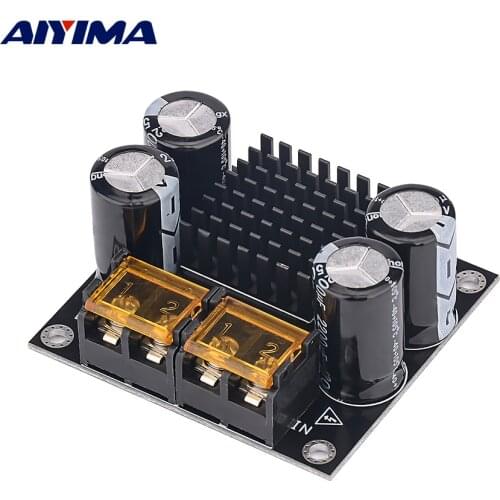 AIYIMA 50A Power Amplifier Filter Power Supply AC220V Eliminate DC Power Filters For Toroidal Transformer