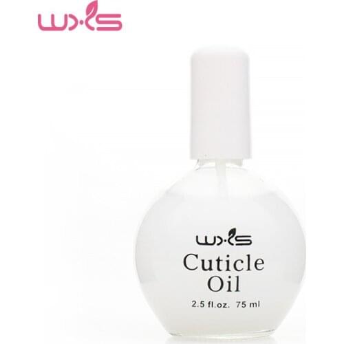 WXS 75ml Dead Skin Soften Nail Oil Dry Flower Plant Grease Nutriment Nourishment Treatment Manicure Cuticle Nail Oil And Tool