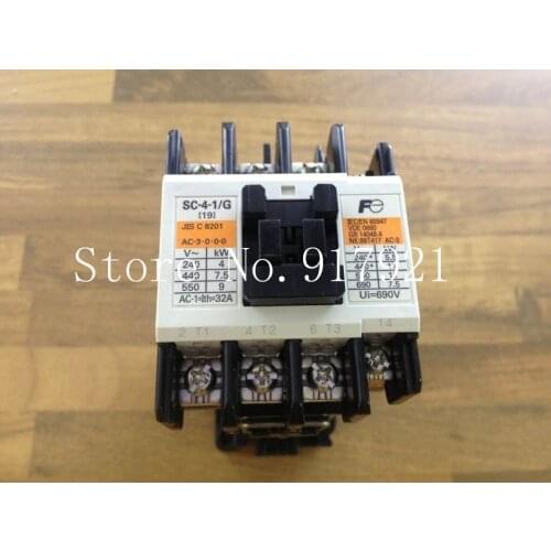 [ZOB] New original Fe SC-4-1/G DC24V 32A DC contactor Fuji Elevator DC contactor