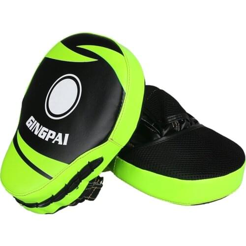 1pc Boxing kicking pad hand target punch pads punching mitts Strike Combat training Muay Thai MMA gloves Hand focus curved