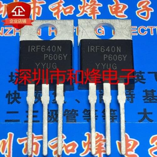 10PCS IRF640N TO-220