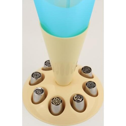 Flower Mouth Implantation Frame Cream Piping Bag Storage Rack Cake Nozzle Bakeware