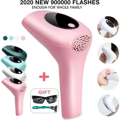 900000 Flashes Epilator Permanent IPL Laser Hair Removal New Painless Photoepilator Electric Epilator