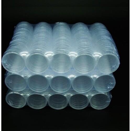 3000pcs 25mm Coin Cases Capsules Holder Applied Clear Portable Round Storage Box Storage Coins Transparent