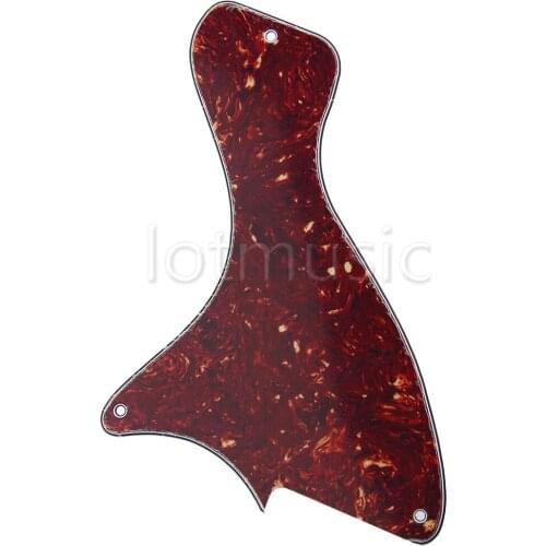 Guitar Guitarra Pickguard Scratch Plate For Guitar Parts Replacement 3 Ply Pearl Black White Tortoise
