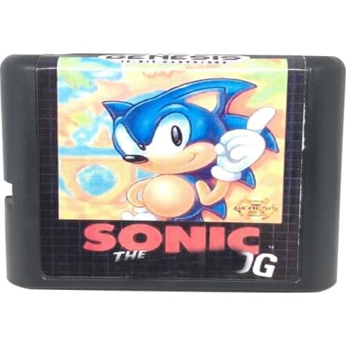 Sonic for 16 bit Game Card Game Cartridge for Sega Mega Drive