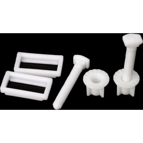 1 Pair Toilet Seat Hinge Bolts Screw Fixing Fitting Kit Toilet Seat