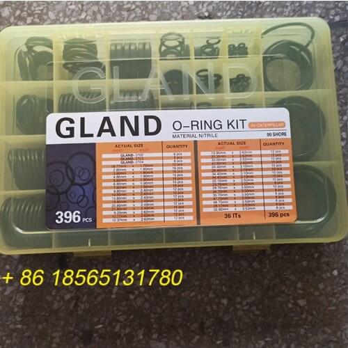 Caterpillar O-Ring Kit Rubber Seal Oring Box for CAT Heat Resistance Excavator NBR Seal