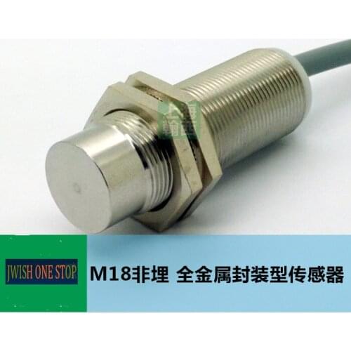 M18 Non-Buried Distance 8mm Stainless Steel Full Metal Package Type Connector