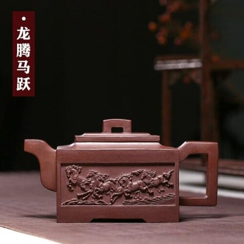 New authentic Yixing purple clay teapot handmade Kungfu teapot