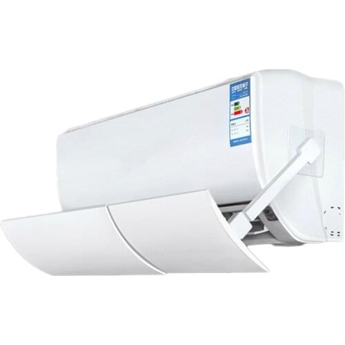 Anti Direct Blowing Air Conditioner Cover Cold Wind Sheild Air Conditioner Deflector Adjustable PVC Cold Wind Deflector Baffle