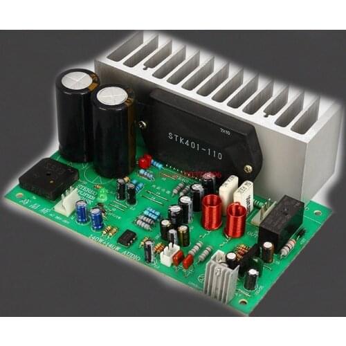 KYYSLB AC Dual 20~32V140W*2 STK Thick Film High Power Amplifier Board Home Audio Pure Final Stage DIY Power Amplifier Board