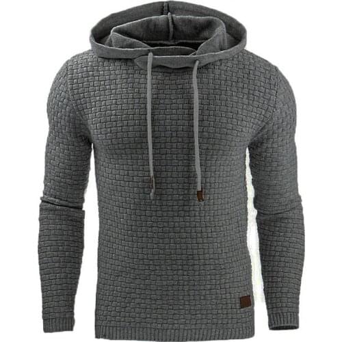 Mens Patchwork Hooded Sweatshirt Hoodies Clothing Casual Loose Fleece Warm Streetwear Male Fashion Autumn Winter Outwear