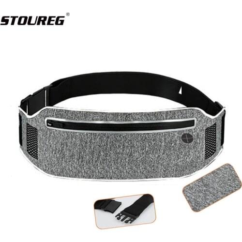 6.5 Inch Ultra-Thin Waterproof Running Waist Bags,Outdoor Sports Waist Pouch For Men Women,Cycling Hiking Mobile Phone Belt