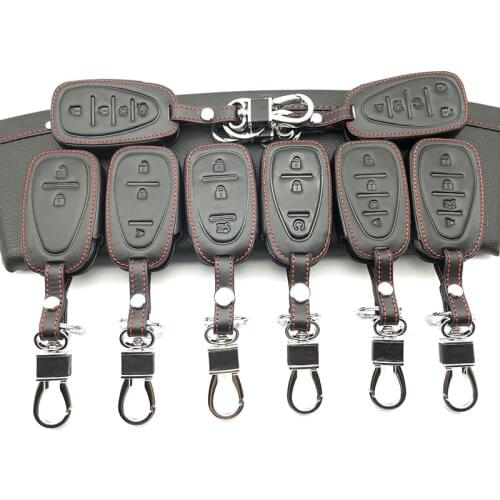 Top layer leather Genuine Leather car key cover for Chevrolet Chevy Cruze Malibu Trax XL Verano3 protect shell keys accessories