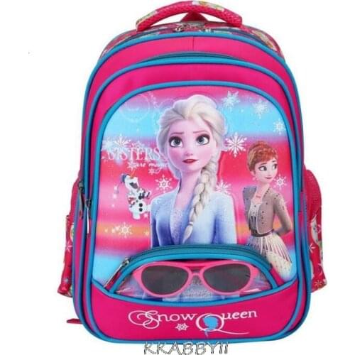Disney Frozen Elsa Waterproof Children School Bags Spiderman Backpack Kids Cartoon School Bags For Girls Boy Mochila Infanti
