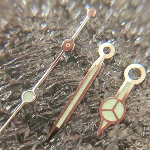 Heimdallr High quality watch parts super BGW-9 blue luminous watch hands fit NH35A/NH36A automatic movement