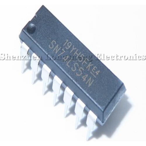 10PCS/LOT NEW SN74LS54N 74LS54 DIP-14 Buffer Driver Logic IC