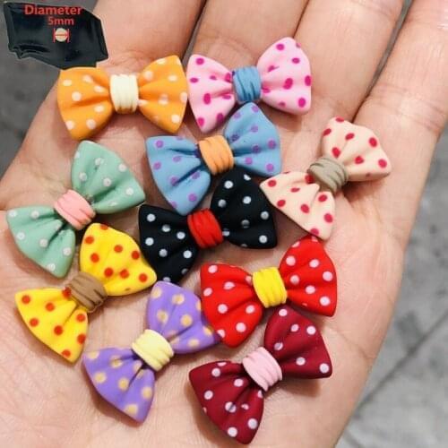 10PCS Resin Cute Cartoon Fridge Magnetic Sticker Kawaii Colourful Bow Refrigerator Magnet Message Holder Birthday Gift Kid Toy