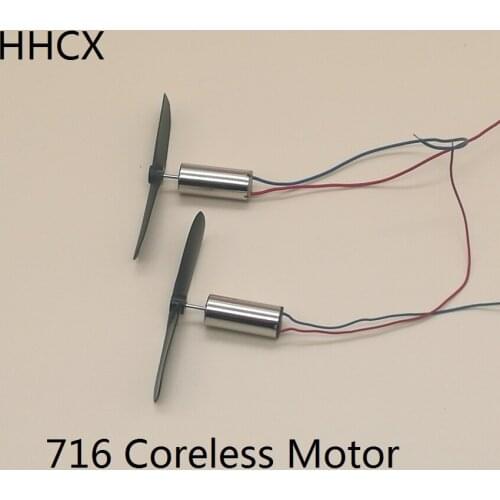 4PCS/LOT Coreless Motor 716 With 47mm Propeller Moving-coil Machine Model