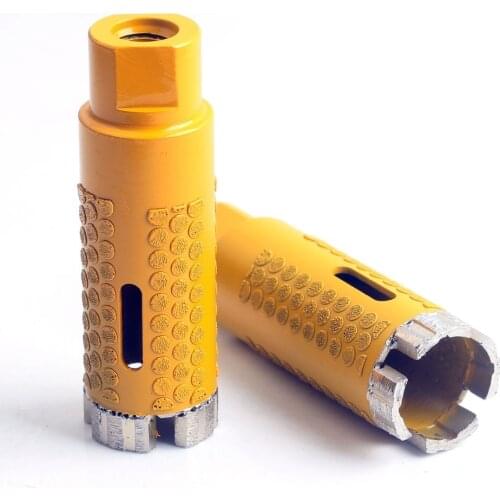 1-3/8'' 35mm Diamond electroplated dot Protection diamond core drill bits for stone granite inside protection Hole saw