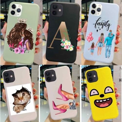 For Oppo A9 A5 2020 Case Cover Luxury 26 Letters Soft Silicone Matte Coque Protective Cover For OPPOA9 OPPOA5 A 5 A 9 Phone Case