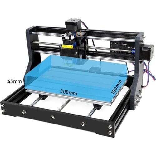 CNC Router 3018 3 Axis With Offline Pro Laser Engraver，Upgrade from 128MB to 1G Capacity，Pcb Milling Machine,Wood Router