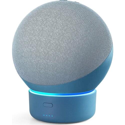GGMM E4 Battery Base for All-new Echo 4th Gen Amazon Alexa Speaker 10000mAh Portable Power Bank for Echo 4 Holder Stand